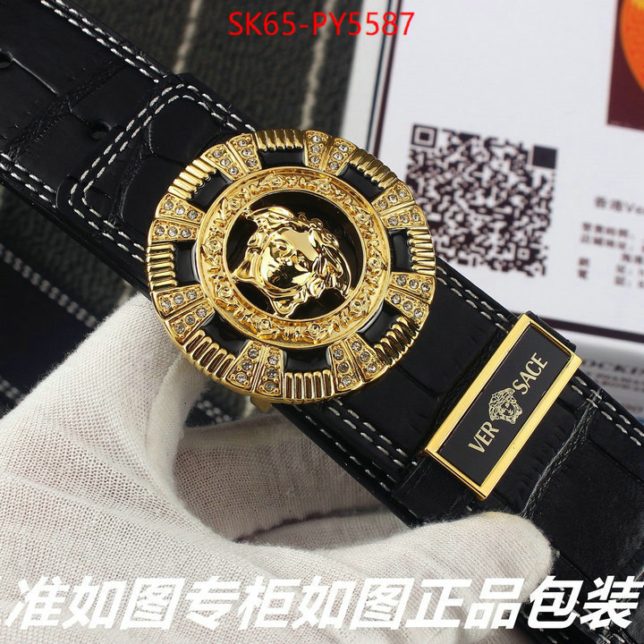 Belts-Versace wholesale designer shop ID: PY5587 $: 65USD