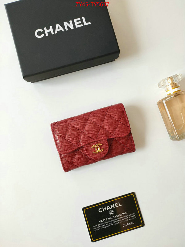 Chanel Bags(4A)-Wallet- new designer replica ID: TY5637 $: 45USD