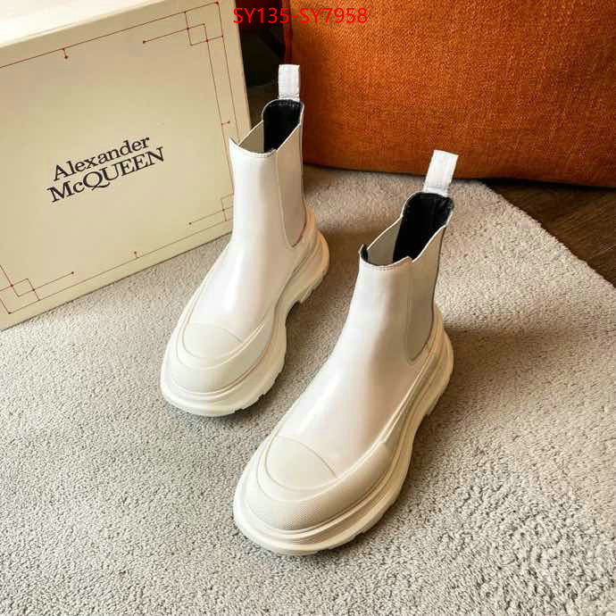 Women Shoes-Alexander McQueen first top ID: SY7958 $: 135USD