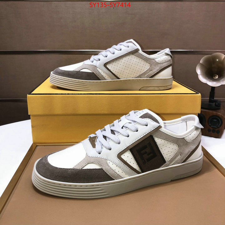 Men Shoes-Fendi fake aaaaa ID: SY7414 $: 135USD