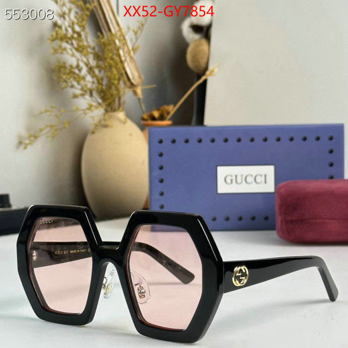 Glasses-Gucci buy cheap ID: GY7854 $: 52USD