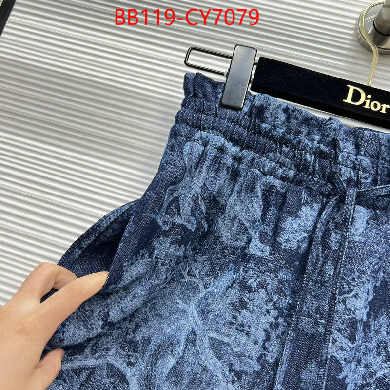 Clothing-Dior fake aaaaa ID: CY7079 $: 119USD