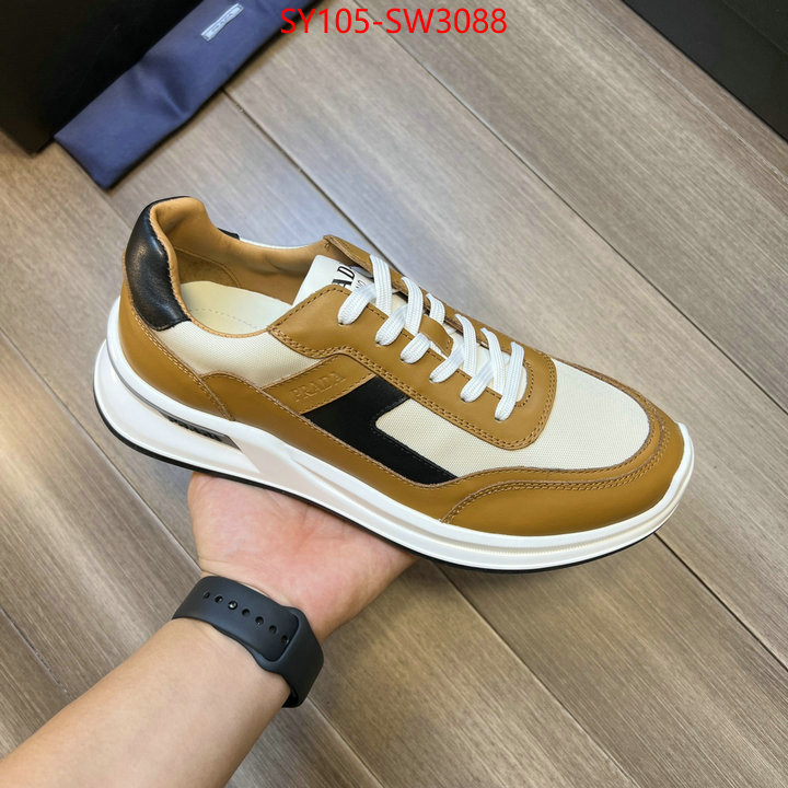 Men shoes-Prada shop the best high quality ID: SW3088 $: 105USD