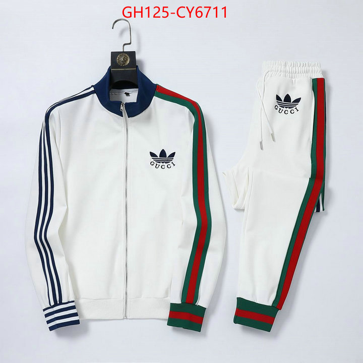 Clothing-Gucci shop now ID: CY6711 $: 125USD