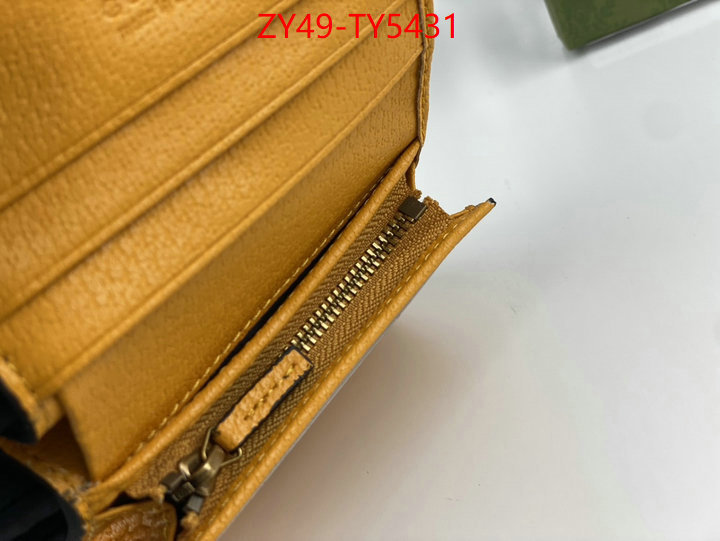 Gucci Bags(4A)-Wallet- the highest quality fake ID: TY5431 $: 49USD