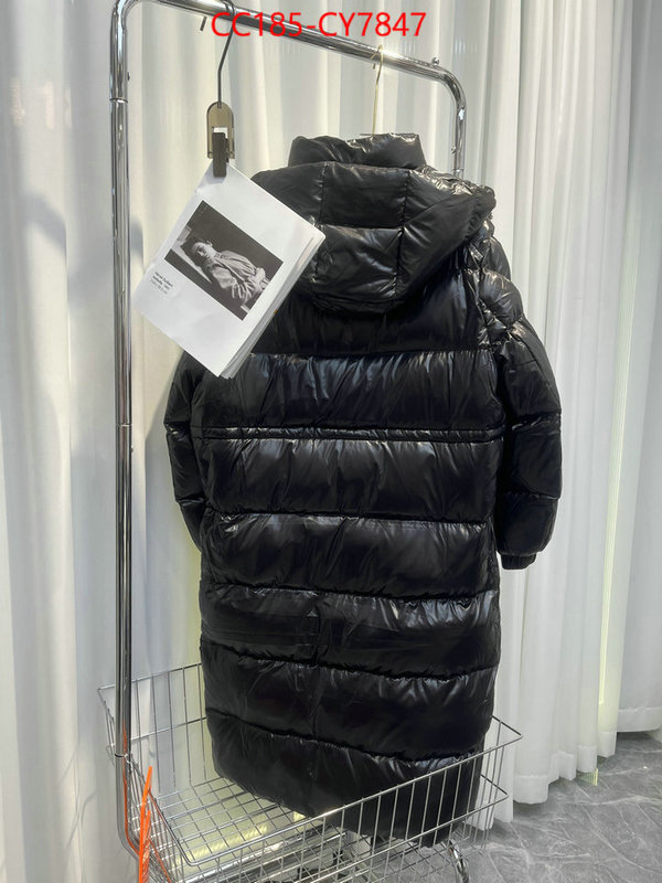 Down jacket Women-Moncler best replica quality ID: CY7847 $: 185USD