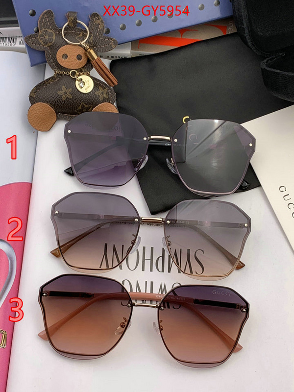 Glasses-Gucci buy the best high quality replica ID: GY5954 $: 39USD