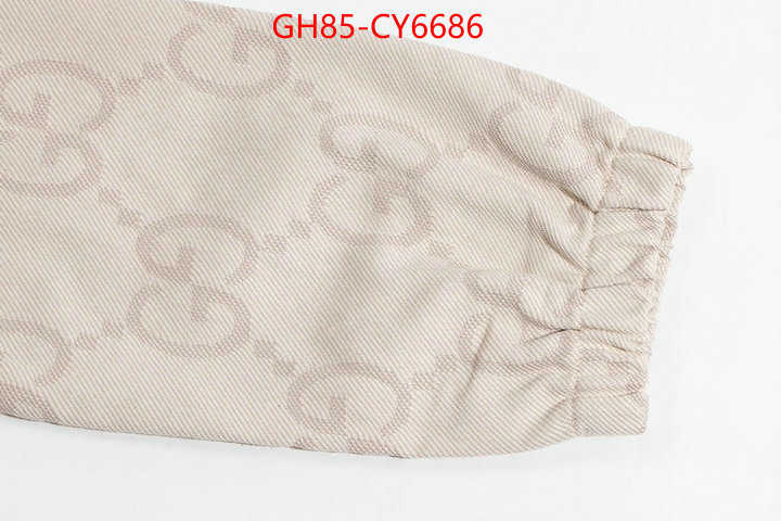 Clothing-Gucci buy the best replica ID: CY6686 $: 85USD