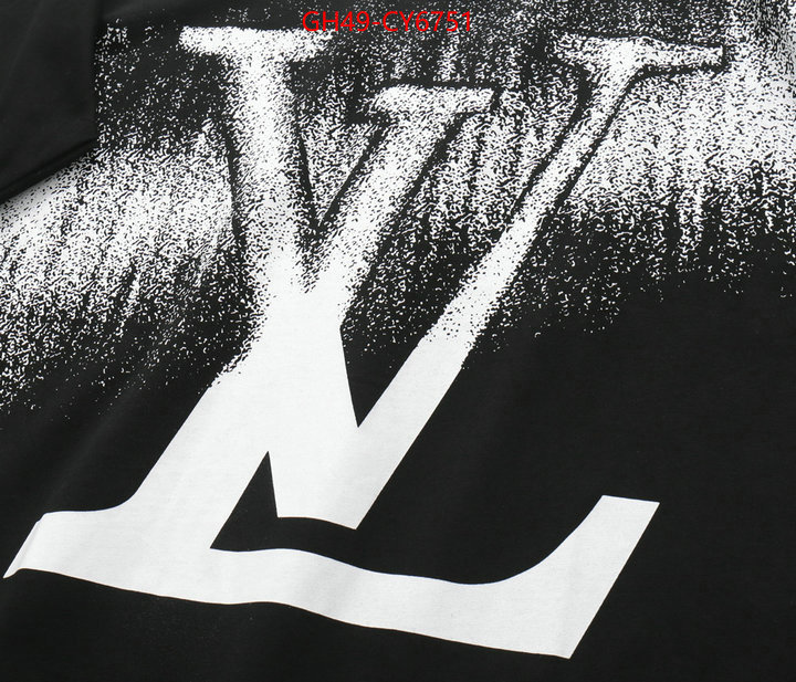 Clothing-LV designer high replica ID: CY6751 $: 49USD