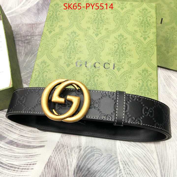 Belts-Gucci where can i buy the best 1:1 original ID: PY5514 $: 65USD