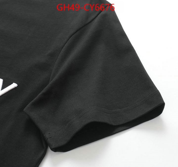 Clothing-Givenchy wholesale replica ID: CY6676 $: 49USD