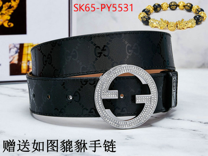 Belts-Gucci what 1:1 replica ID: PY5531 $: 65USD