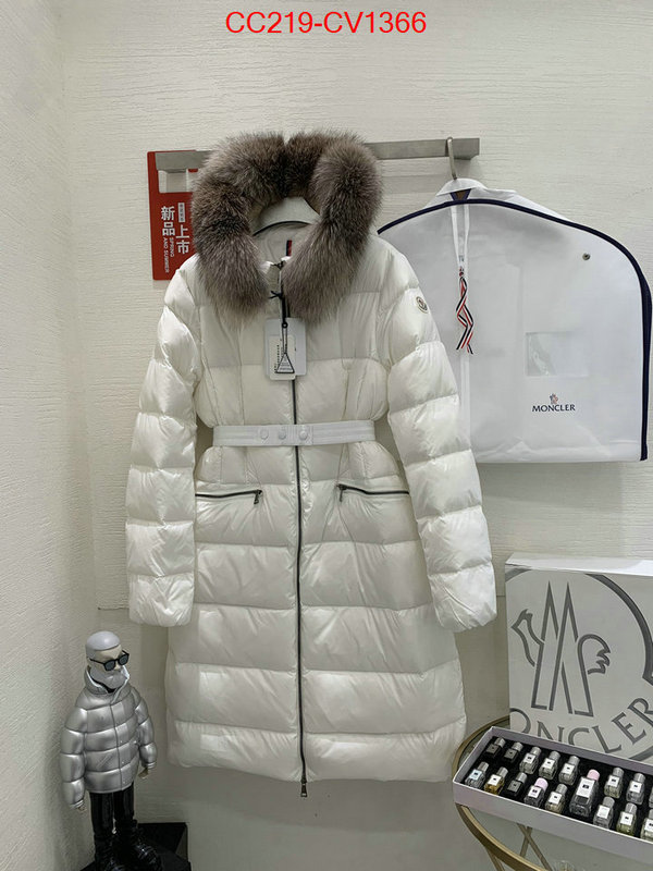 Down jacket Women-Moncler luxury fashion replica designers ID: CV1366 $: 219USD