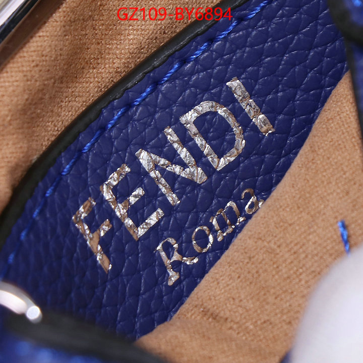 Fendi Bags(4A)-Peekaboo brand designer replica ID: BY6894 $: 109USD