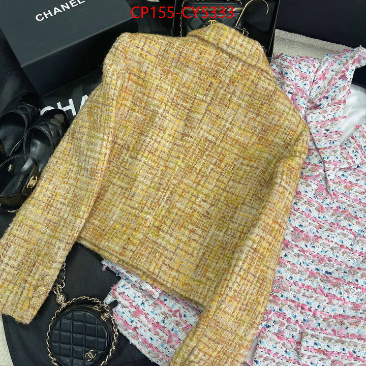 Clothing-Chanel where can i find ID: CY5333 $: 155USD