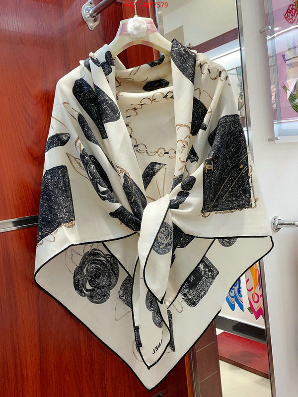 Scarf-Chanel aaaaa+ replica designer ID: MY7579 $: 75USD