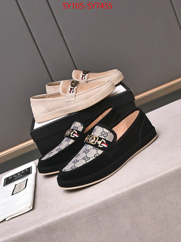 Men Shoes-Gucci high quality designer replica ID: SY7455 $: 105USD