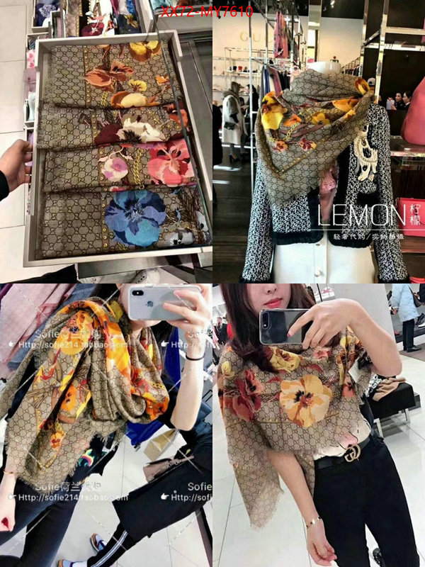 Scarf-Gucci high quality online ID: MY7610 $: 72USD