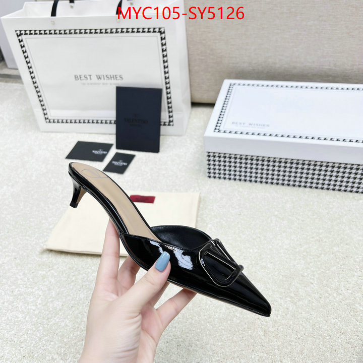 Women Shoes-Valentino only sell high-quality ID: SY5126 $: 105USD