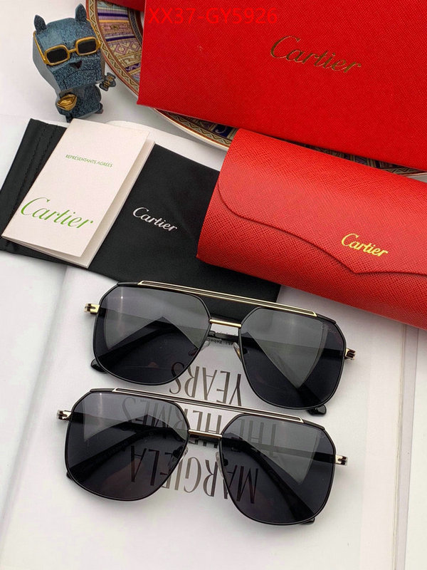 Glasses-Cartier first copy ID: GY5926 $: 37USD