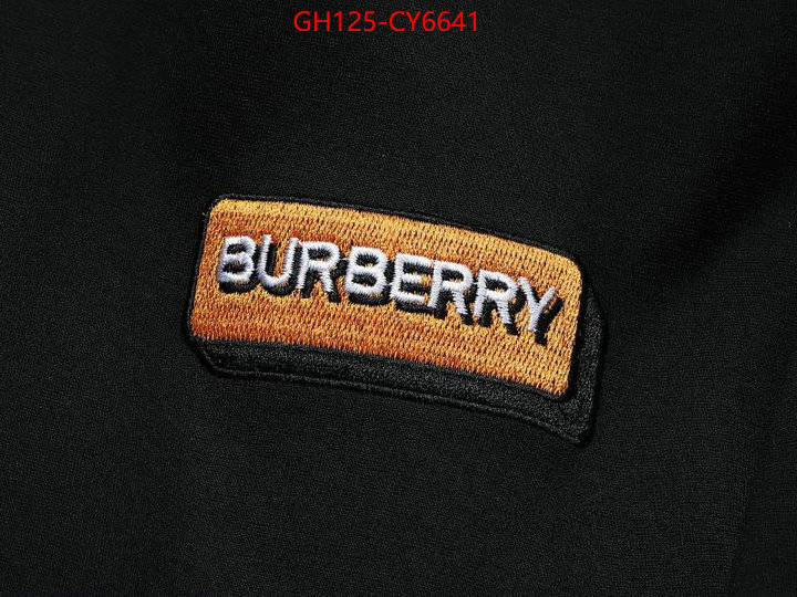 Clothing-Burberry top 1:1 replica ID: CY6641 $: 125USD