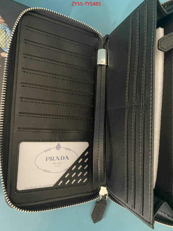 Prada Bags (4A)-Wallet buy top high quality replica ID: TY5485 $: 55USD