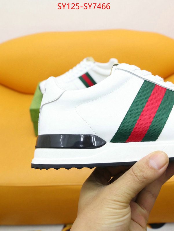 Men Shoes-Gucci counter quality ID: SY7466 $: 125USD