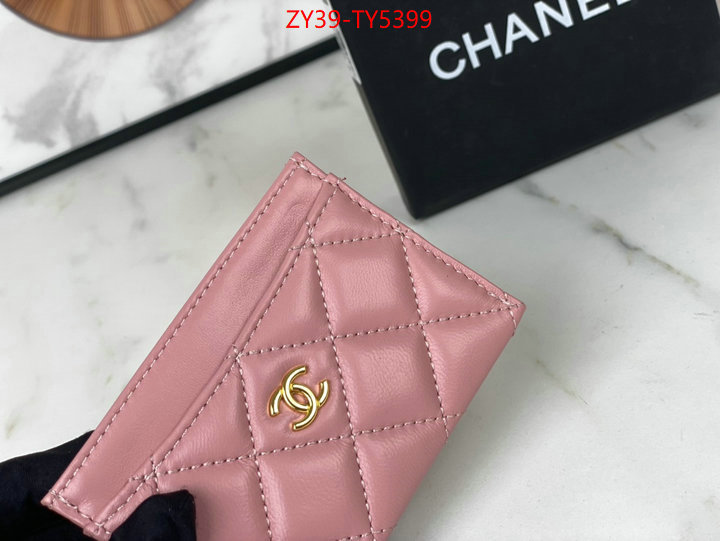 Chanel Bags(4A)-Wallet- best quality designer ID: TY5399 $: 39USD