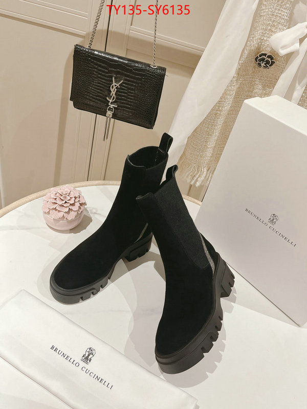 Women Shoes-Brunello cucinelli best fake ID: SY6135 $: 135USD