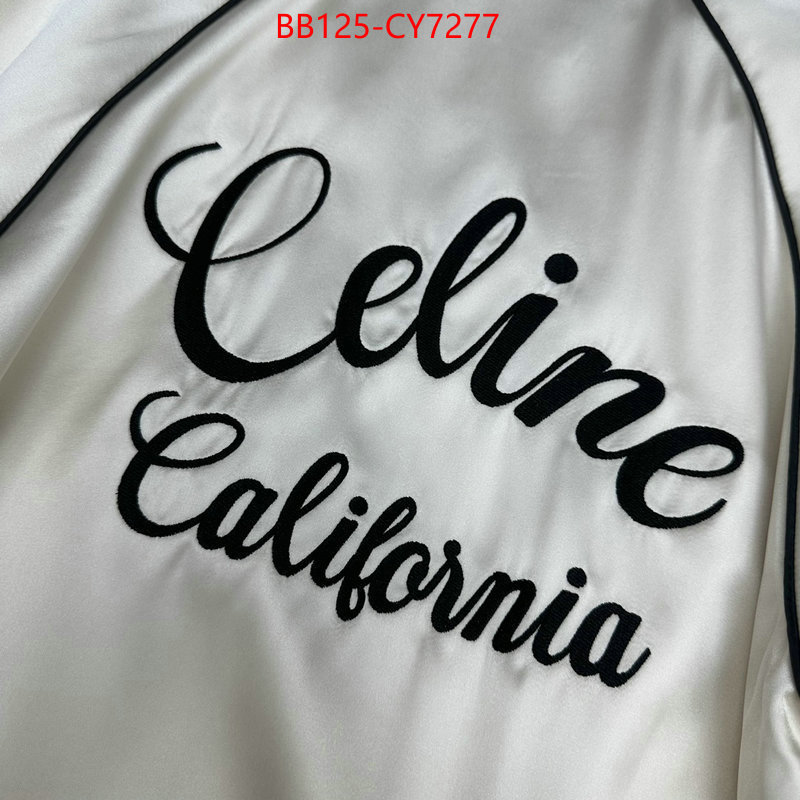 Clothing-Celine perfect quality designer replica ID: CY7277 $: 125USD