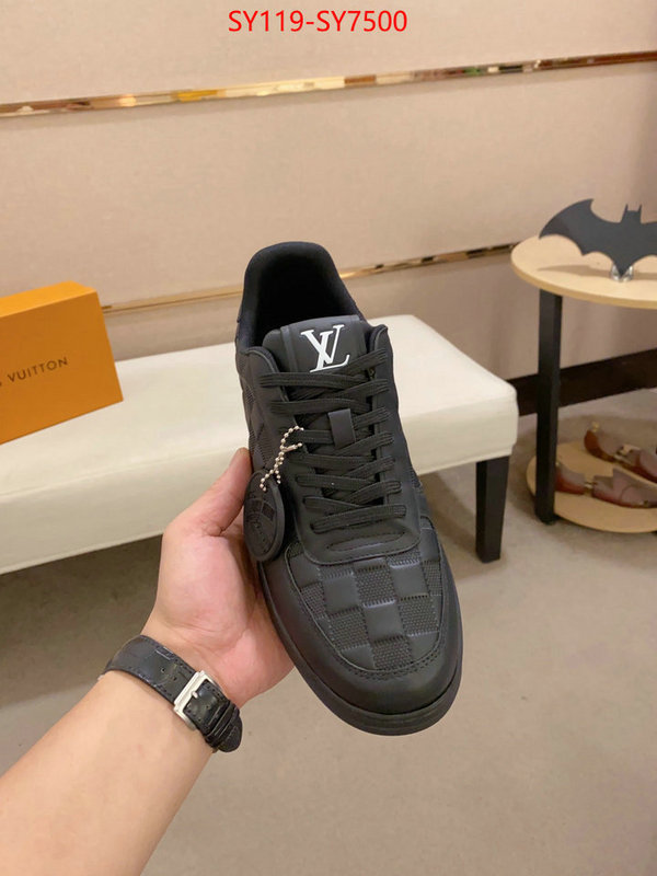 Men Shoes-LV cheap wholesale ID: SY7500 $: 119USD