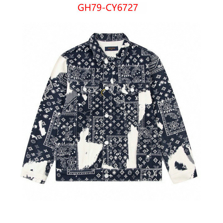 Clothing-LV outlet 1:1 replica ID: CY6727 $: 79USD