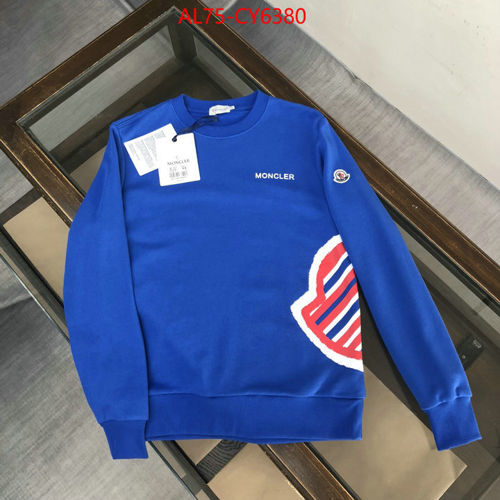 Clothing-Moncler knockoff ID: CY6380 $: 75USD