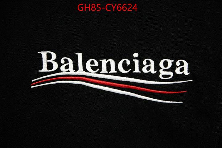 Clothing-Balenciaga where to buy ID: CY6624 $: 85USD