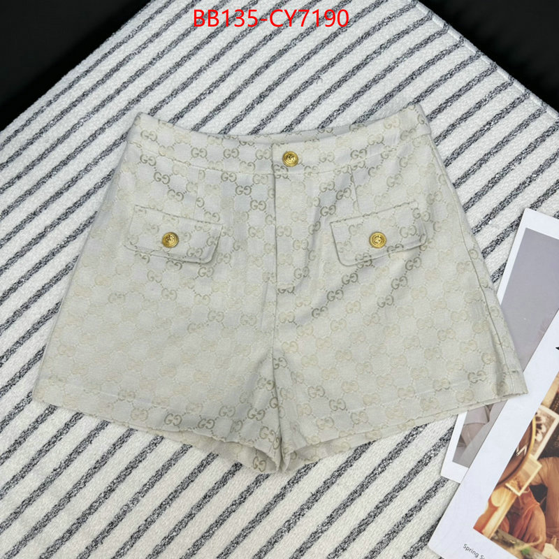 Clothing-Gucci high quality ID: CY7190 $: 135USD