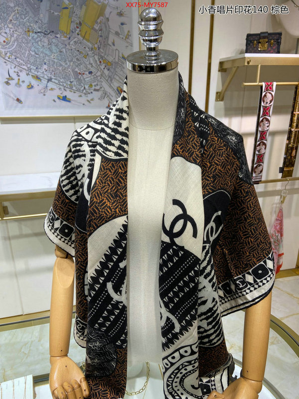 Scarf-Chanel website to buy replica ID: MY7587 $: 75USD