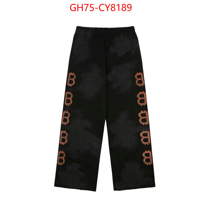 Clothing-Balenciaga aaaaa+ replica designer ID: CY8189 $: 75USD