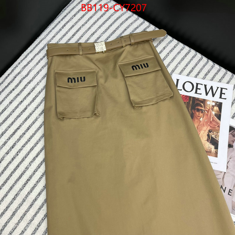 Clothing-MIU MIU luxury fake ID: CY7207 $: 119USD