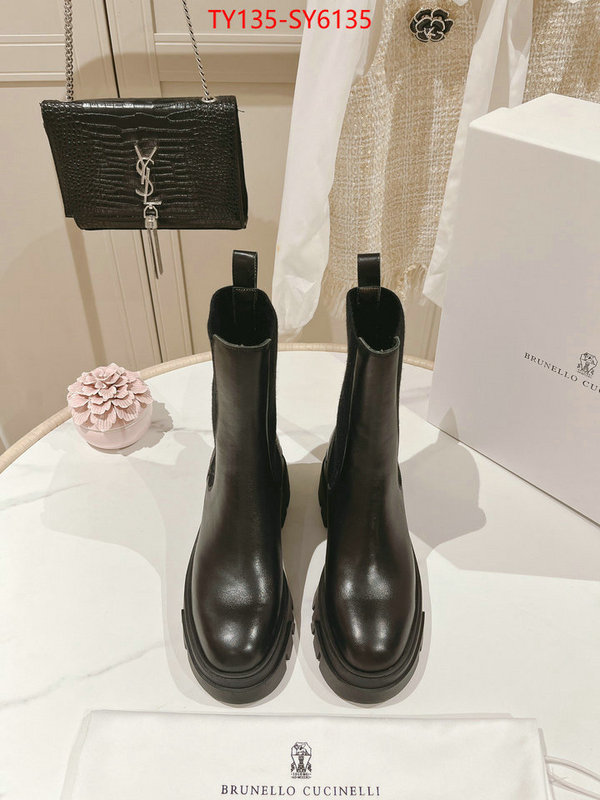 Women Shoes-Brunello cucinelli best fake ID: SY6135 $: 135USD