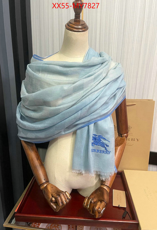 Scarf-Burberry wholesale replica shop ID: MY7827 $: 55USD