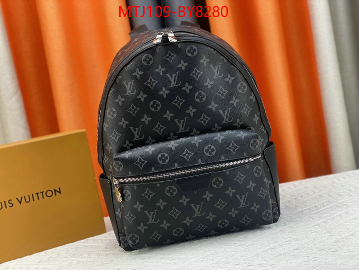 LV Bags(4A)-Backpack- buy 1:1 ID: BY8280 $: 109USD