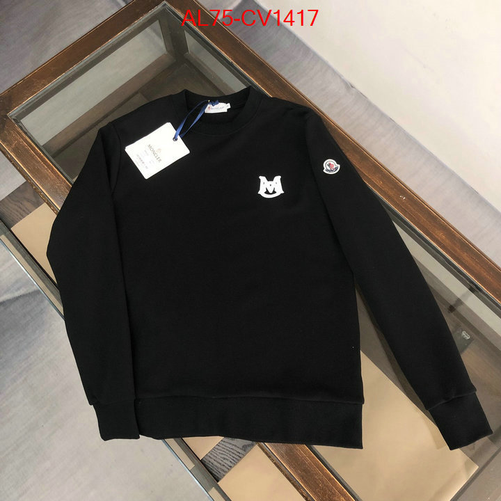 Clothing-Moncler buy cheap ID: CV1417 $: 75USD