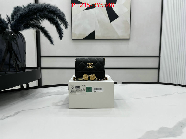 Chanel Bags(TOP)-Diagonal- wholesale sale ID: BY5348 $: 215USD