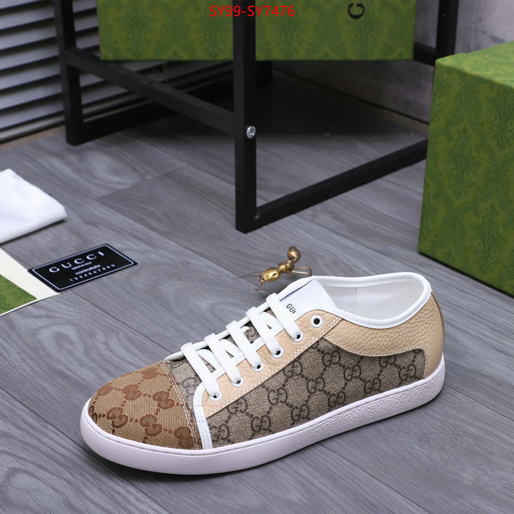 Men Shoes-Gucci mirror copy luxury ID: SY7476 $: 99USD