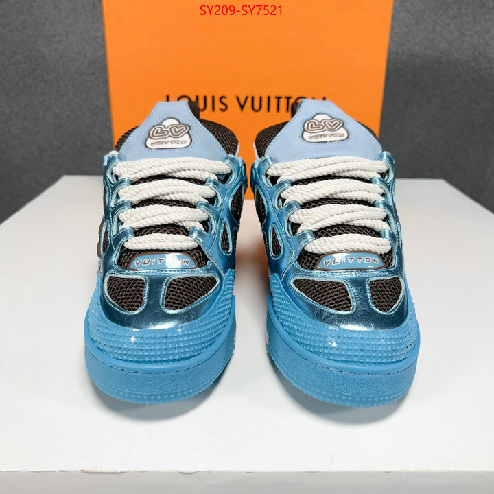 Men Shoes-LV top quality fake ID: SY7521 $: 209USD