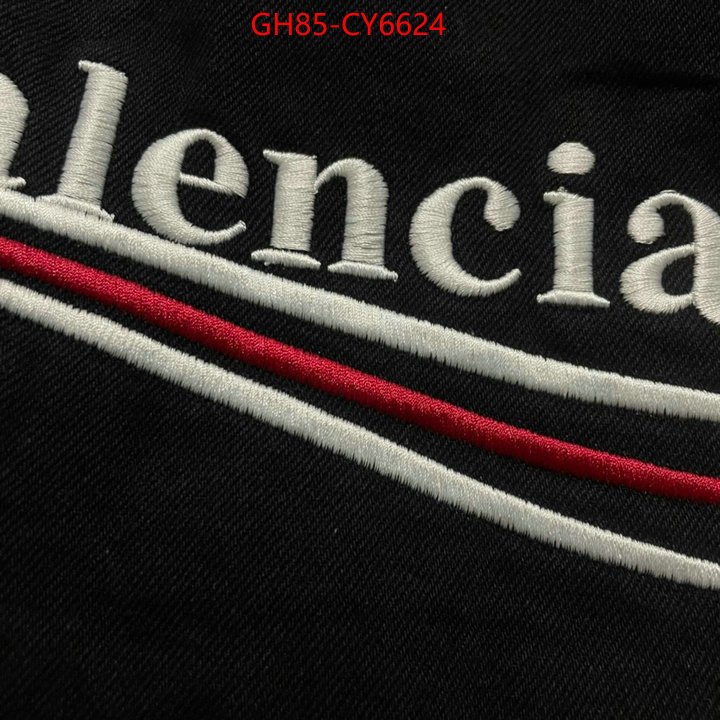 Clothing-Balenciaga where to buy ID: CY6624 $: 85USD