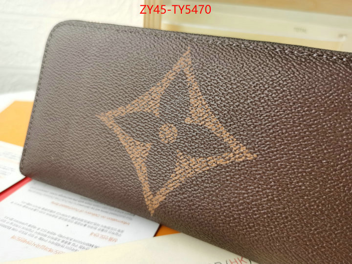 LV Bags(4A)-Wallet the best quality replica ID: TY5470 $: 45USD