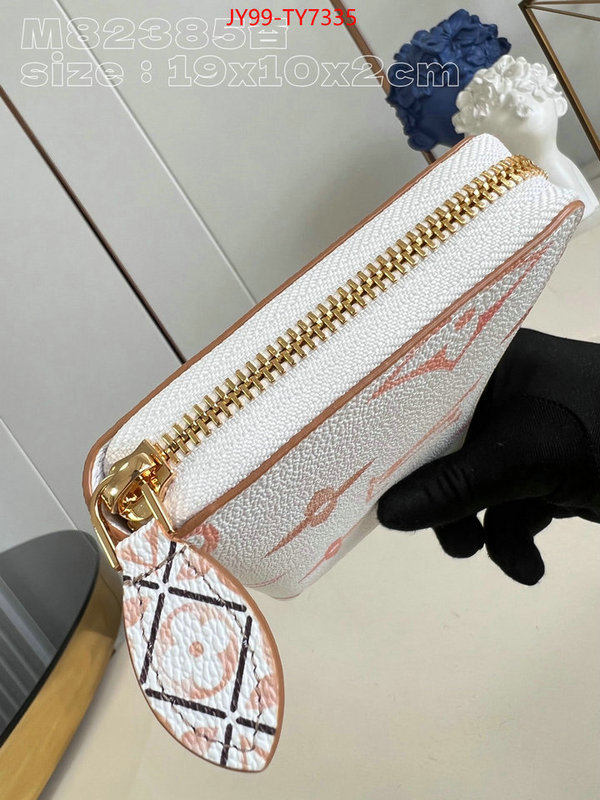 LV Bags(TOP)-Wallet what's best ID: TY7335 $: 99USD