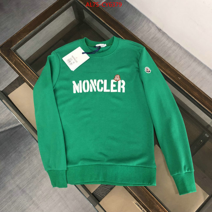 Clothing-Moncler outlet sale store ID: CY6379 $: 75USD