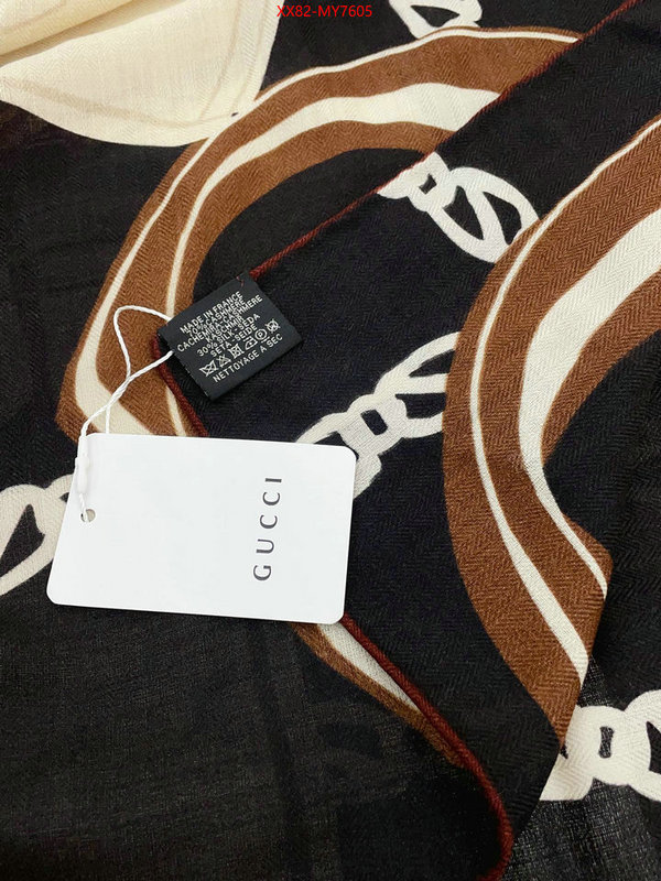 Scarf-Gucci replica wholesale ID: MY7605 $: 82USD